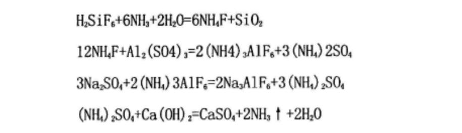 脫氟磷肥副產(chǎn)法生產(chǎn)冰晶石的化學(xué)式怎么讀